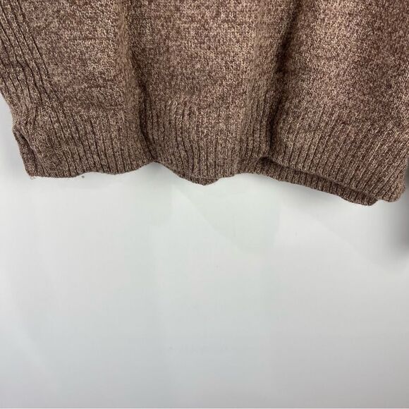 NEW Jos A. Bank 1905 Wool Long Sleeve Sweater Brown Buttons Men's Size XL - Picture 7 of 8